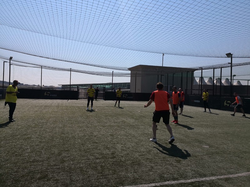 The Recovery Foundation football fundraiser